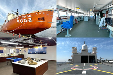 ベーシックコース（ガイドなし）　船内をのんびり見学しよう！エリア限定